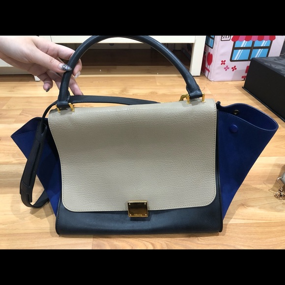 Celine Handbags - Celine trapeze bag